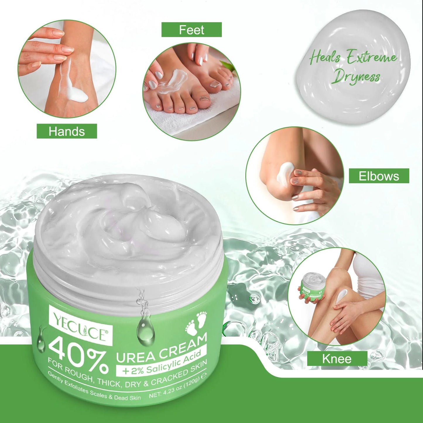 SkinHaven Foot Hand Care Cream Stick, Used For Heel Care, Deeply Moisturizing And Nourishing Your Dry Rough Skin
